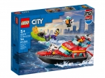 LEGO® City 60373 - Hasičská záchranná loď a čln