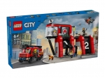 LEGO® City 60414 - Hasičská stanica s hasičským vozidlom