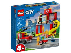 LEGO® City 60375 - Hasičská stanica a auto hasičov