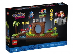 LEGO® Ideas 21331 - Ježko Sonic - zóna Zeleného kopca