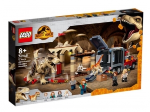 LEGO® Jurassic World™ 76948 - Únik T-rexa a atrociraptora