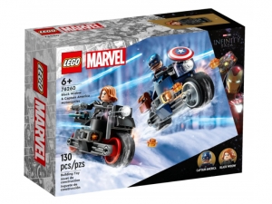 LEGO® MARVEL Super Heroes 76260 - Black Widow a Captain America na motorkách
