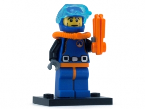 LEGO® Minifigúrka 8683 - Morský potápač